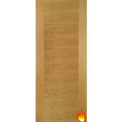 Iseo Crown Cut Internal Oak Fire Door (pre-finished) FD30